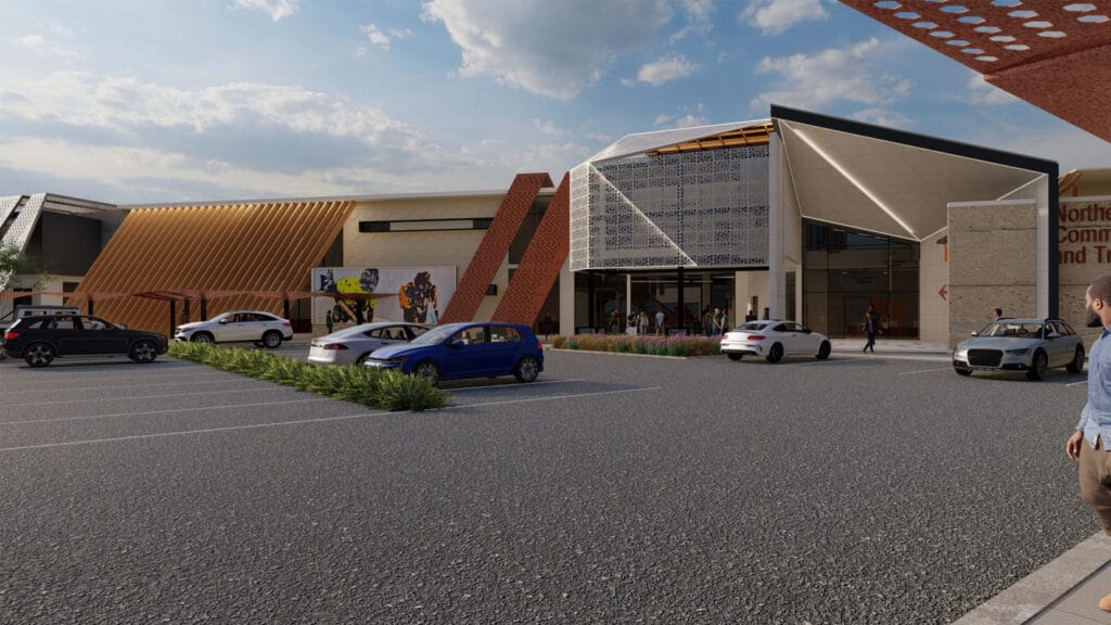 Northern Cape CET Render 01 - Main Entrance