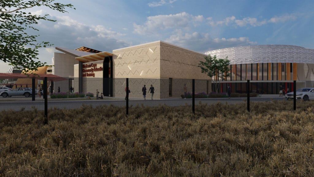 Northern Cape CET Render 03 - Auditorium and Entrance